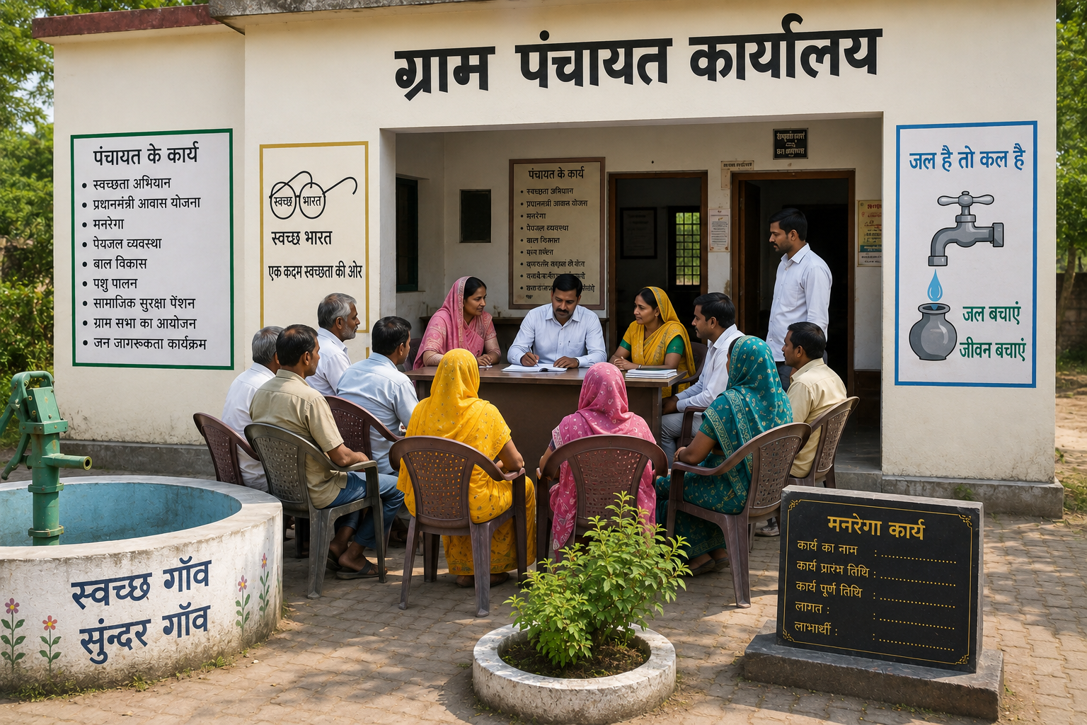ग्राम पंचायत : गाँव की अपनी सरकार ग्राम पंचायत : गाँव की अपनी सरकार