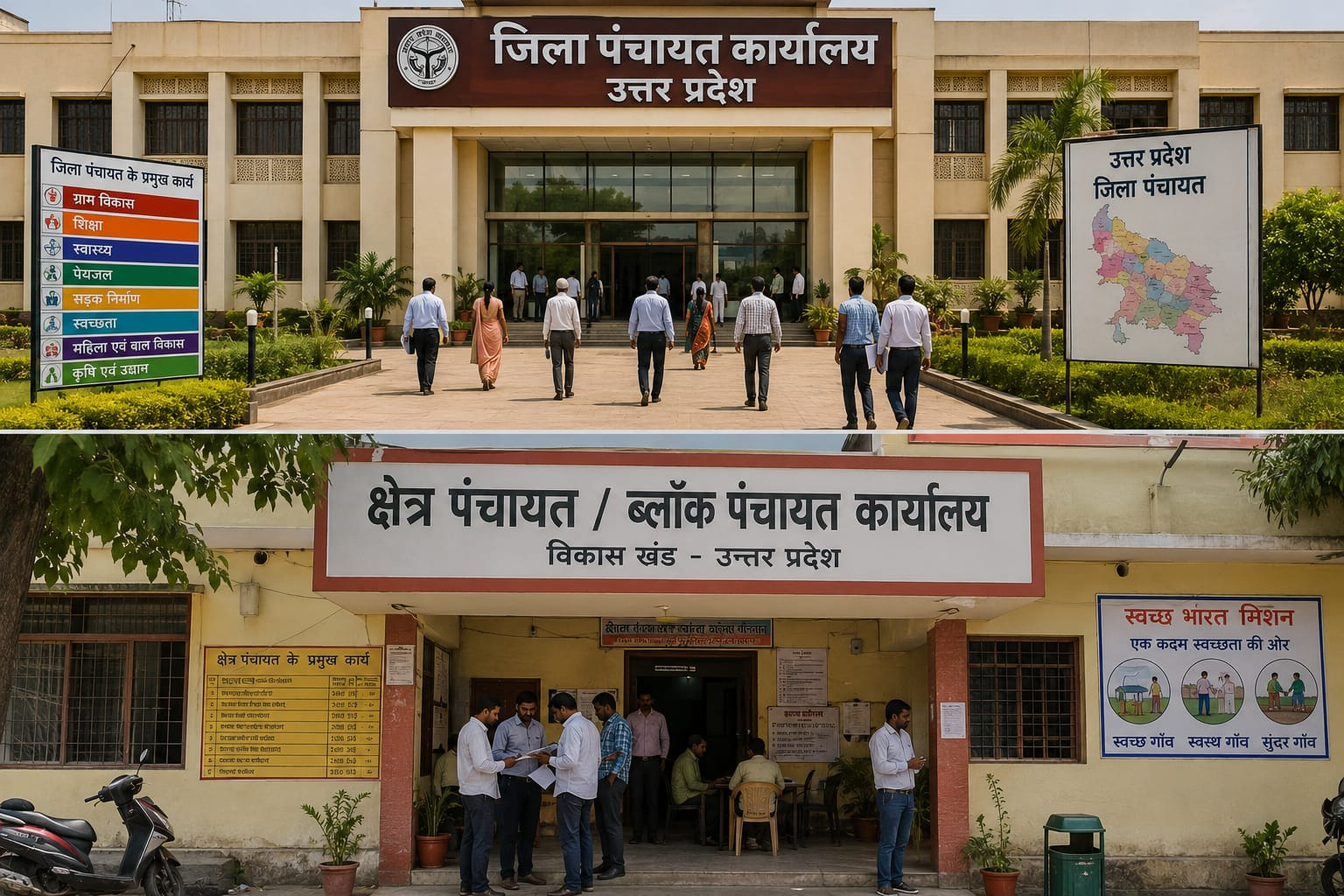 यूपी में जिला पंचायत अध्यक्ष और ब्लॉक प्रमुख भी बन सकते हैं प्रशासक
