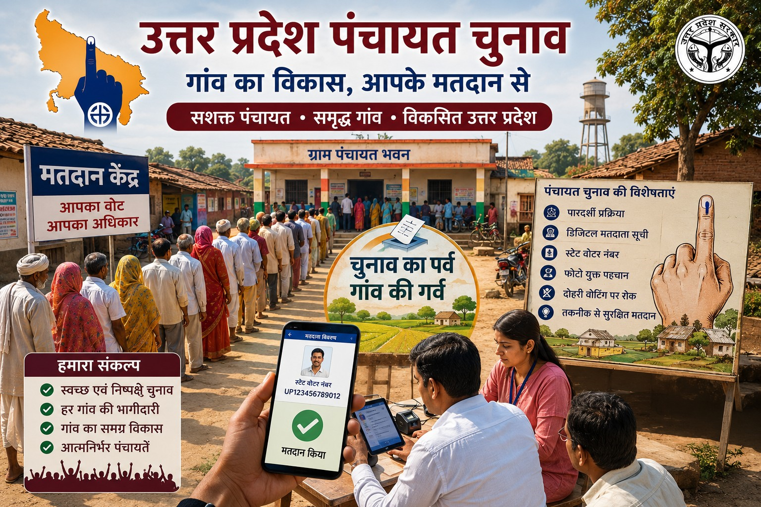 मतदाता महाकुंभ की तैयारी पूरी